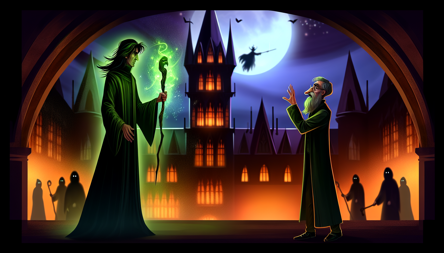 How Snape Used Avada Kedavra On Dumbledore