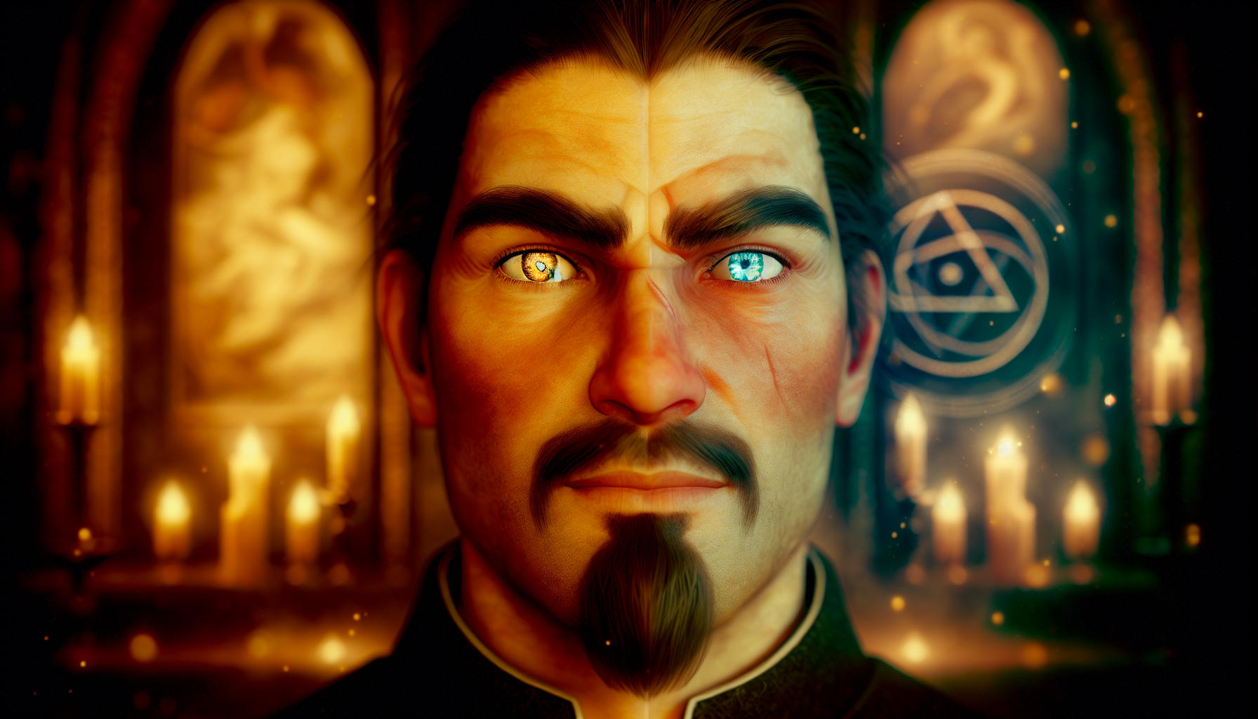 Why Grindelwald's Eyes Are Different Colours